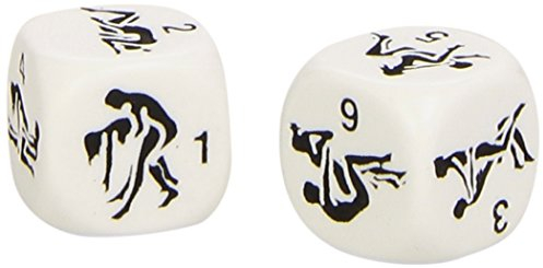 Pegasus 22102011 - Dadi con Posizioni del Kamasutra, 2 pz.