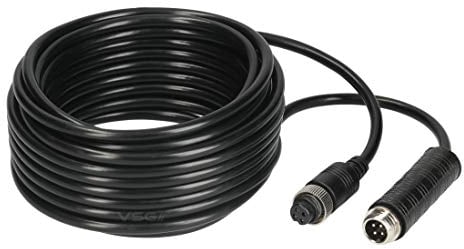 VSG24 Verlängerungskabel Elite für Rückfahrkamera & Rückfahrsysteme universell KFZ Kamera Kabel 4PIN / Polig für LKW Anhänger Traktor Wohnwagen Wohnmobile Robust & Wetterfest IP67-10 Meter
