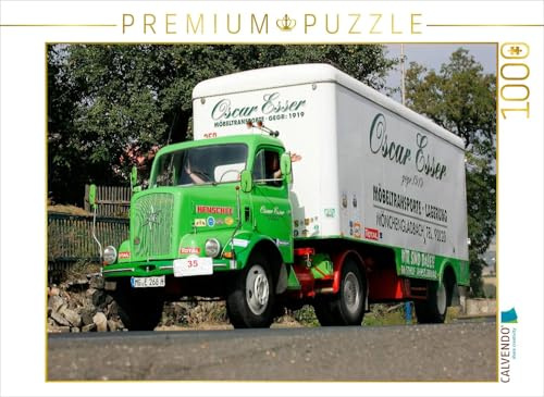 CALVENDO Puzzle EIN Motiv aus dem Kalender Klassische Lastkraftwagen | 1000 Teile Lege-Größe 64 x 48 cm Foto-Puzzle für glückliche Stunden