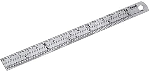 Ruler 150 Mm (6 Zoll.) Edelstahl Rolson 1 St. / S