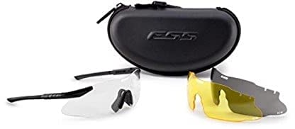 ESS Eyewear Ice 3LS Eyeshield Kit, Black