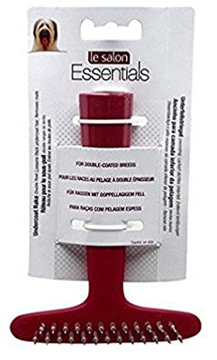 LeSalon Essentials Unterfellstriegel langzahning, für Hunde
