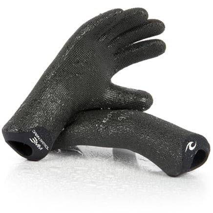 Rip Curl Dawn Patrol Junior 3mm Handschuhe - Erwachsene Unisex - Strapazierfähiges Hai-Haut-Mesh und rutschfestes Palm Kajak oder Kajakfahren