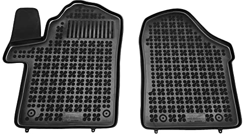 REZAW - PLAST Antirutschmatten Auto fußmatten passt für Mercedes V-Klasse II (W447) ab 2014 Kompletter Schutz für Ihr Auto bei Allen Wetterbedingungen mit perfekt passenden Anti rutsch gummimatten