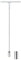 Paulmann URail 2Easy Basic Pendel max. 1x20W E27 Weiß/Chrom 230V Metall