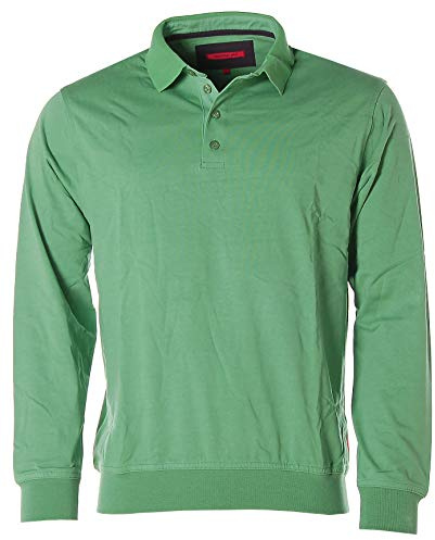 Signum Herren Polo Langarmshirt Langarm Poloshirt