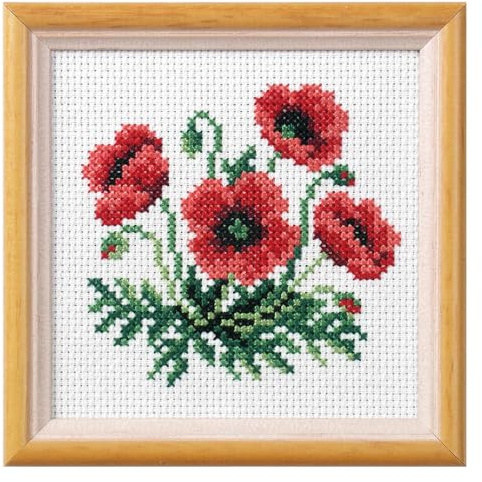 Orchidea Cross Stitch: Poppy