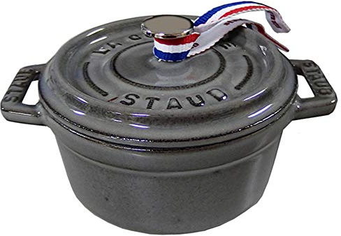 staub COCOTTE RONDE 12 CM GRIS GRAPHITE