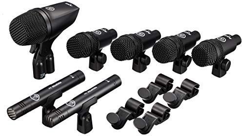 AKG DSS1 - Kit microfono per batteria, colore: Nero