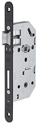 Serrure à larder noire réversible à fouillot - Condamnation - Axe à 40 mm - Monomax - Thirard
