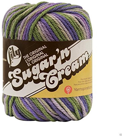 Lily Sugar 'n Cream Ombre Knitting Wool Yarn 56.7g - 2235 Countryside Ombre