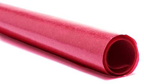 folia Transparentpapier 1m 42g/qm Rot