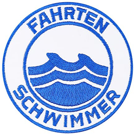 Fahrten Schwimmer Schwimmabzeichen Wasserrettung Rotkreuz Aufnäher