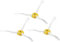 Pack 3 cepillos laterales de 3 aspas para Roomba 500, Roomba 600, Roomba 700