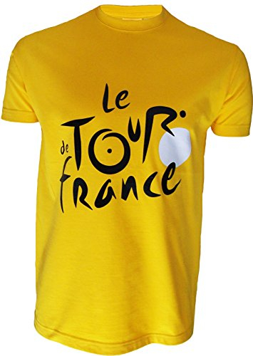 Tour de France Le de cyclisme T-Shirt, offizielle Kollektion, Erwachsenengröße, Herren