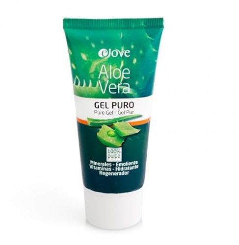 Ejove Gel Creme Aloe Vera 50 ml | Feuchtigkeitsspendendes Aloe Vera Gel für Hautpflege und After-Sun | Beruhigendes Gel gegen Sonnenbrand und Hautunreinheiten | Natürliche Pflege mit Aloe Vera
