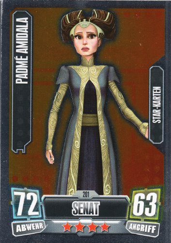 Star Wars Force Attax Serie 2 Padme Amidala 201 deutsch