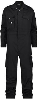DASSY® Nimes BW Overall mit Kniepolstertaschen - Größe L - SCHWARZ