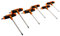 Bahco TORX®-Schlüsselsatz T-Griff lang Stahl 6-teilig, T10, T15, T20, T25, T30, T40