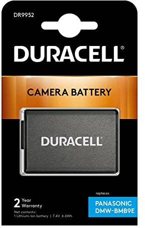Duracell Replacement Battery for Panasonic DMW-BMB9E Digital Camera