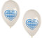 20 Luftballons Ø 25 cm Bayrisch Blau