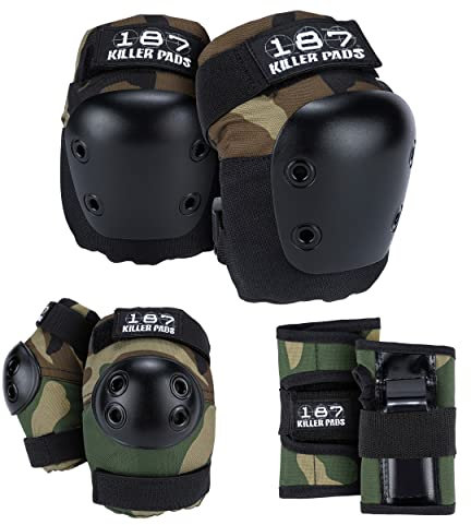 187 killer pads Combo Pack Gris