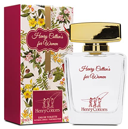 HENRY COTTON'S WOMEN | Eau de Toilette - Profumo Donna con Fragranza Fruttata, Fiorita e Cipriata, Profumo Dolce per Donna, Made in Italy, 50 ml