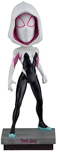 Marvel NECA Head Knocker Spider Gwen Classic Masked Toy Figure