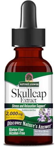 Skullcap, Alcohol-Free, 2000 mg (30 ml) - Nature's Answer