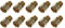 IBP Bänninger - Raccord à glissement - Lot de 10 Raccords PER à glissement Ø12 - Mâle 3/8 (12/17) - IBP Bänninger