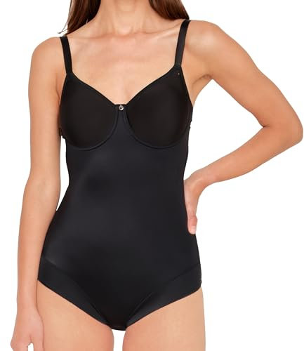Susa Body mit Bügel I Catania 6552 I Größen A-E I Figurformender Body für Damen aus atmungsaktivem Spacer Material I Formt Taille, Bauch & Po I Unsichtbar unter Kleidung