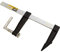 Rolson 14393 F-Clamp Metal Handle, 120 x 300 mm,Silver