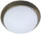 Niermann Standby 53012 A++ to E, Deckenleuchte Dekorring Altmessing, opal matt, 25 x 25 x 8 cm