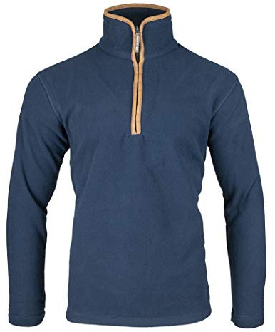 JACK PYKE Countryman Long Sleeve Thermal Fleece Pullover Navy Blue Small