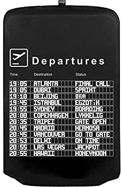 LOQI AIRPORT Arrivals Luggage Cover - Kofferhülle