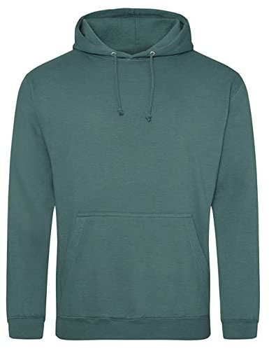 AWDis Men's College Hoodie, Green (Moss Green), XX-Large