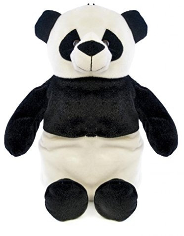 Plush 3D Animal Hot Water Bottle & Cover 750ml - Panda