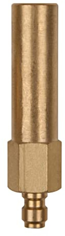 KS Tools 150.2654 Adapterstück (lang) M8x1,0 Innengewinde und 1/4 Schlauchanschluss