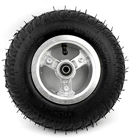 Ruota di gonfiaggio a 9 pollici del motorino della ruota 226mm della sedia a rotelle con la camera d'aria 2.80/2.50-4 cuscinetto pneumatico del mozzo della lega della gomma (Wheel)