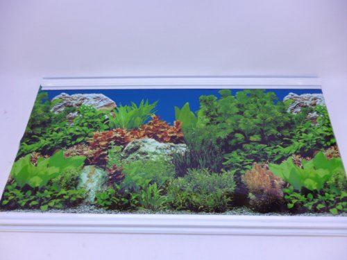 Hobby 31135 Fotorückwandzuschnitt Pflanzen 8, marin blau