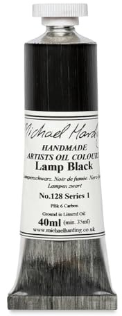 Michael Harding Oil Colour : 40ml Lamp Black