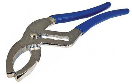 85mm Jaw 250mm Length Plumbing Pliers Wide Jaw - Removable Soft Jaws