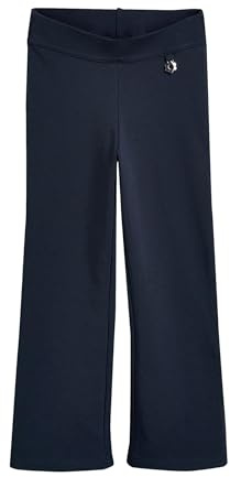 NEXT Mädchen Bootcut-Hose aus Jersey Marineblau 122