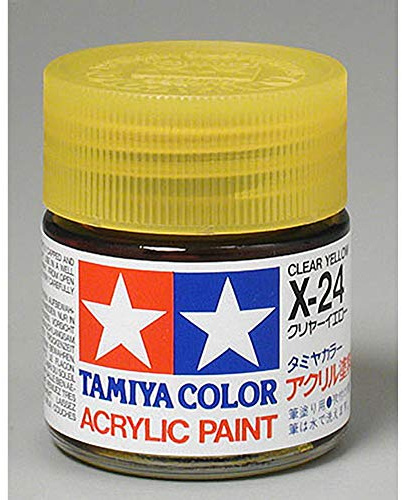 Tamiya Peinture Maquette X24 Jaune transparant 23ml