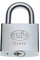 Amig - Cadenas à Clé Marine | Résistant à la Corrosion | Arceau de Sécurité en Acier | Compatible Bateaux | Amig 22557 Model 5, Nickel Chromé, 40 mm, Laiton