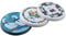 Axentia 220173 Stove Covers Set de 4, Dessins assortis