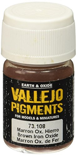Vallejo 30 ml Pigments - Brown Iron Oxide