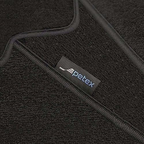 PETEX – Teppich KFZ-2 Parteien Avus schwarz T4 Caravelle ab 1996 – 2003 Becken-Passagiere 5 Sitzer