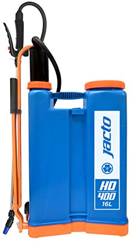 Jacto HD400 Rucksacksprüher mit robuster Pumpe, für Rasen und Gärten – Farbe: Blau