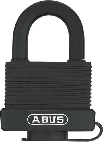 ABUS Vorhängeschloss Messing 70/45 - Wetterfest, Sicherheitslevel 5 | Marine-Schloss für Außenbereich - Präzisions-Stiftzylinder, doppelte Verriegelung - Breite 49 mm, Bügel 8 mm
